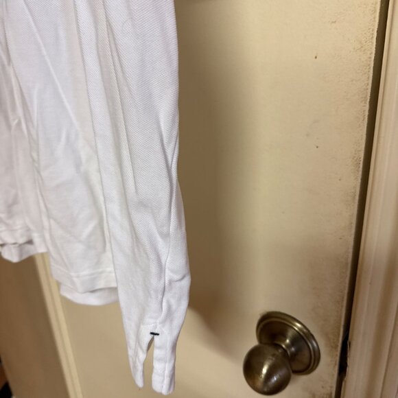 Tommy Hilfiger White Mens Polo Shirt XXXL Cotton Blend Short Sleeve Classic Fit - Picture 5 of 8